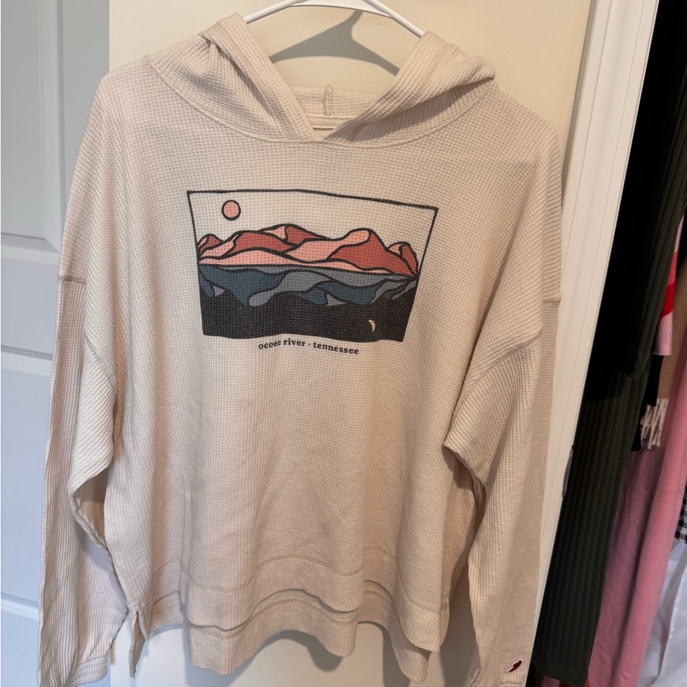 Waffle Knit Hoodie